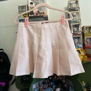 Forever 21 Light Pink Skater Skirt